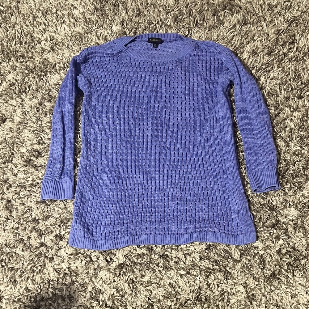 Talbots Purple Sweater